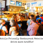Mobile friendly restaurant websites drive more customers to your restaurant.