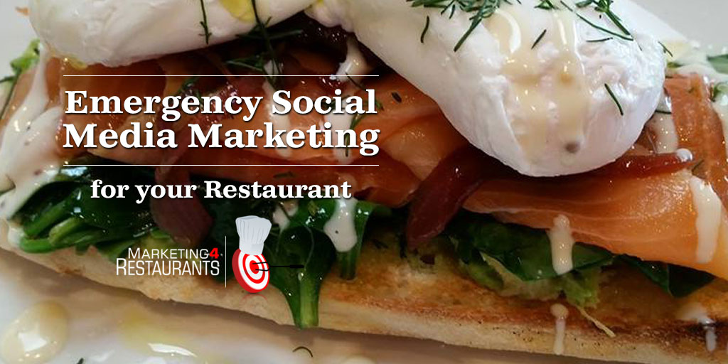 Emergency Facebook Marketing for your Restaurant