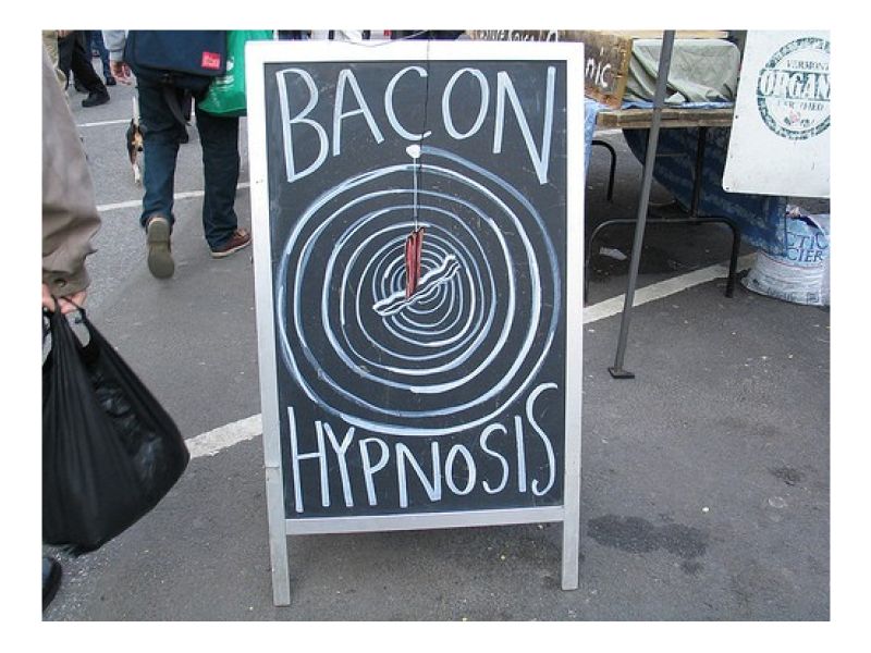 Restaurant Chalkboard -Bacon Hypnosis